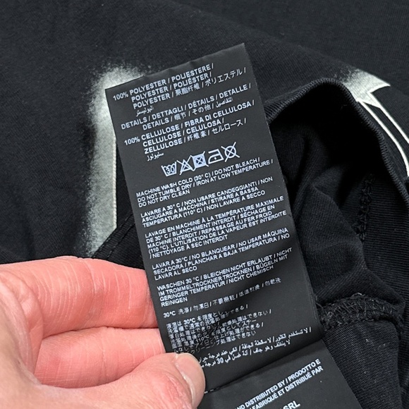 Marcelo Burlon Oversized Just for Fun Ghost Haunted House L/S T Shirt Mens XS - Picture 10 of 11